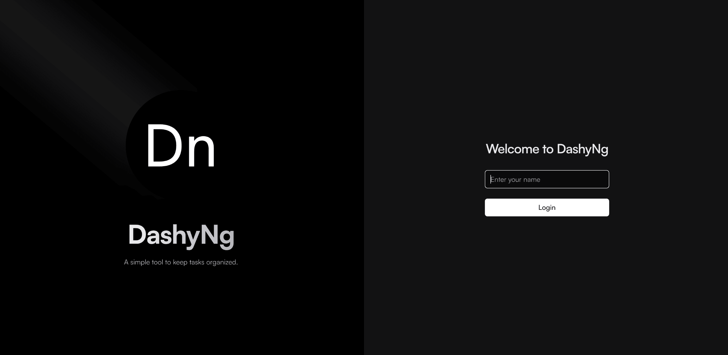 A simple tool to keep tasks organized.